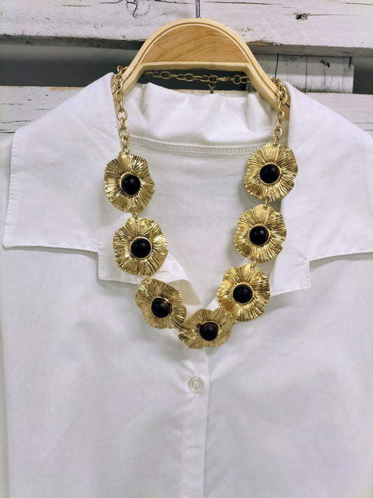 Collar flores Kess - botanikamoda