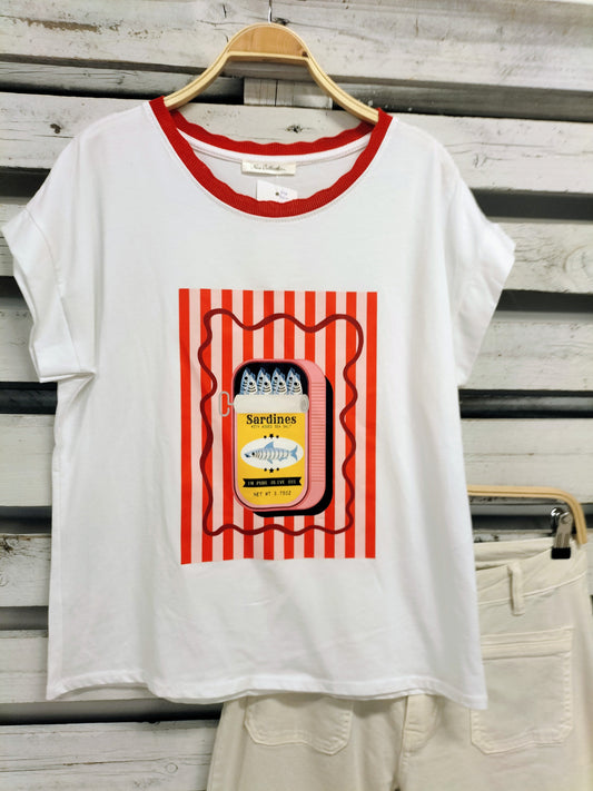 Camiseta Sardinitas - botanikamoda