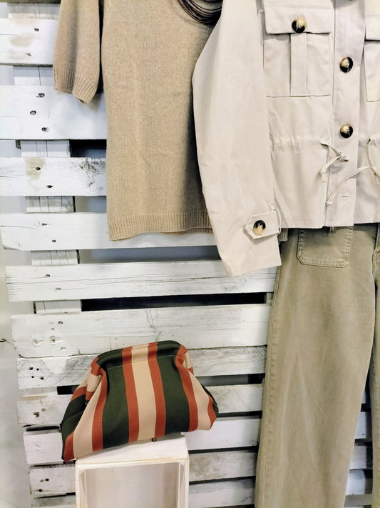 Bolso Chic Terracota Verde khaki