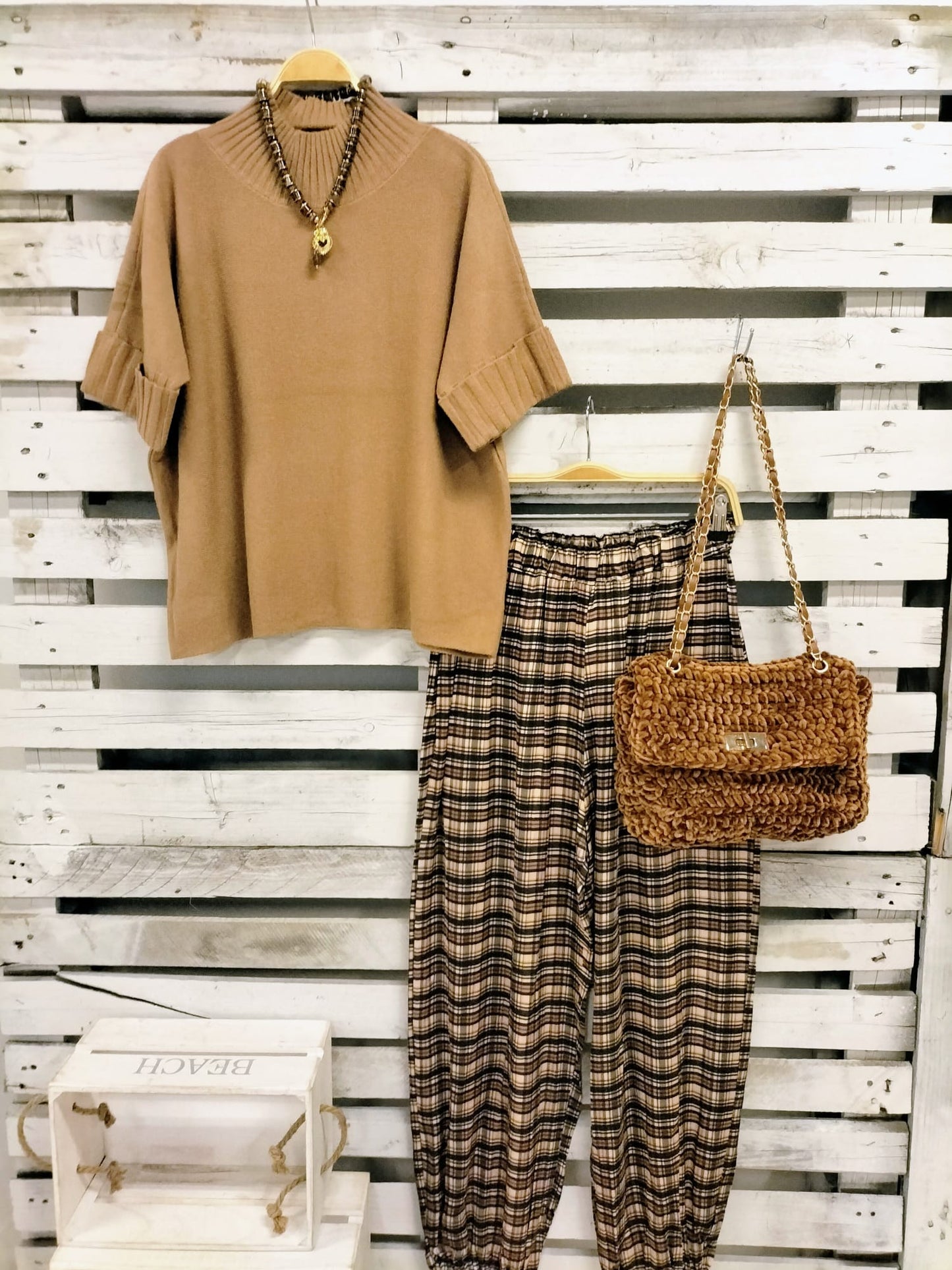 Jersey Coquetón Camel