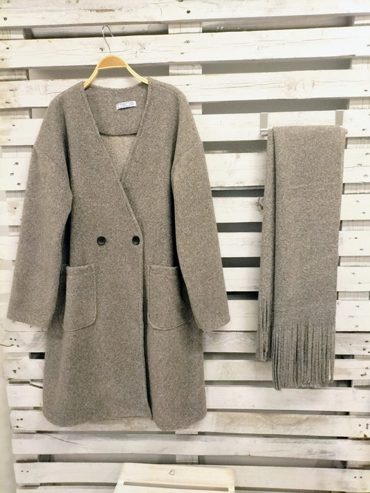 Abrigo Joya Cozy Topo - botanikamoda