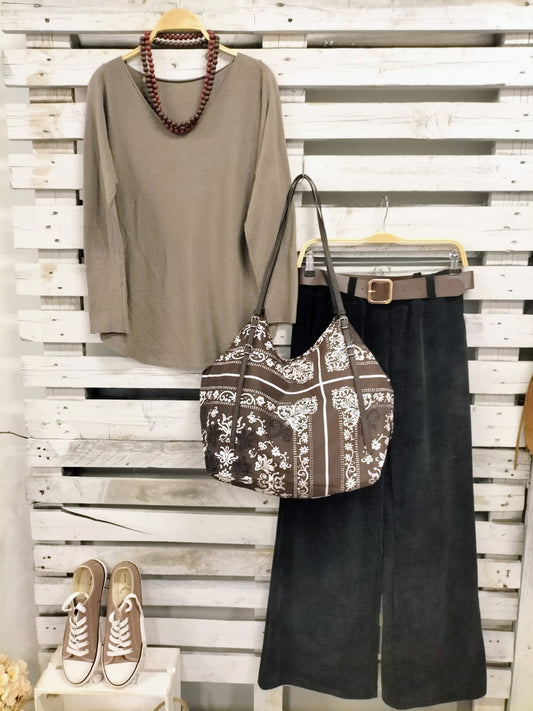 Pantalón micropana negro