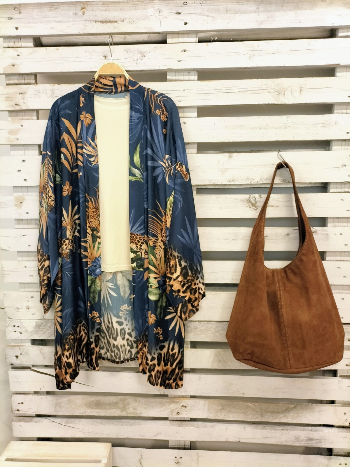Kimono Satinado Safari