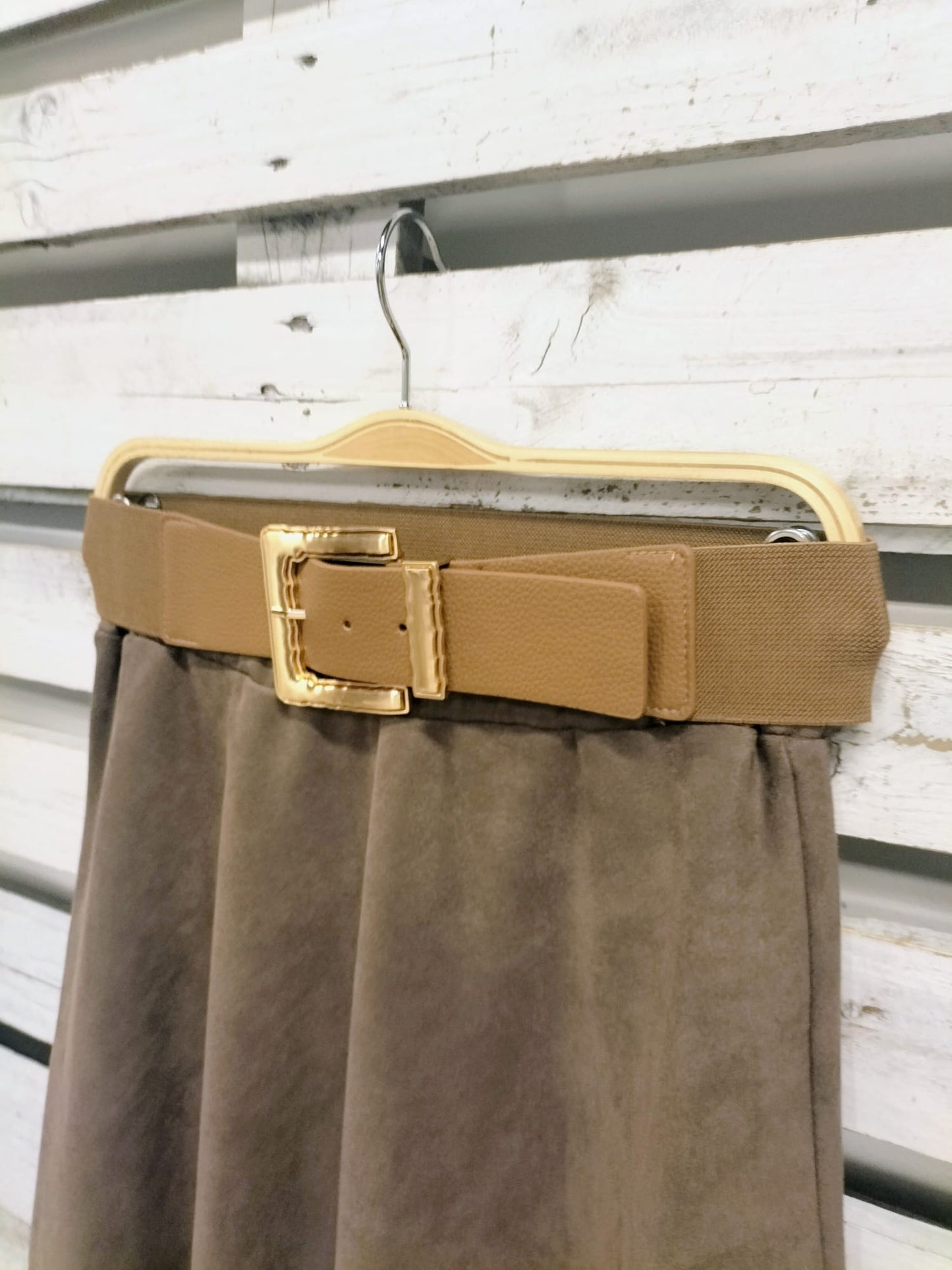 Cinturón Ágata camel