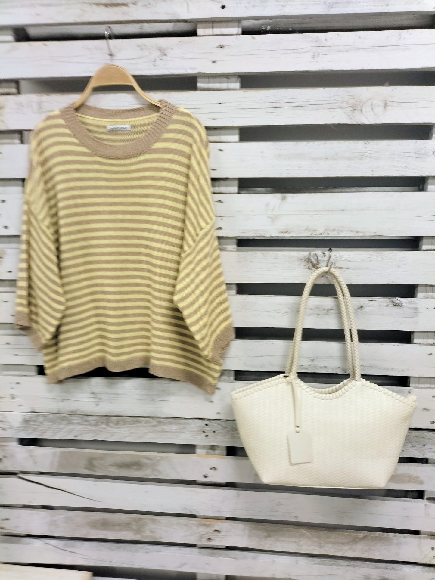 Jersey stripes amarillo - botanikamoda