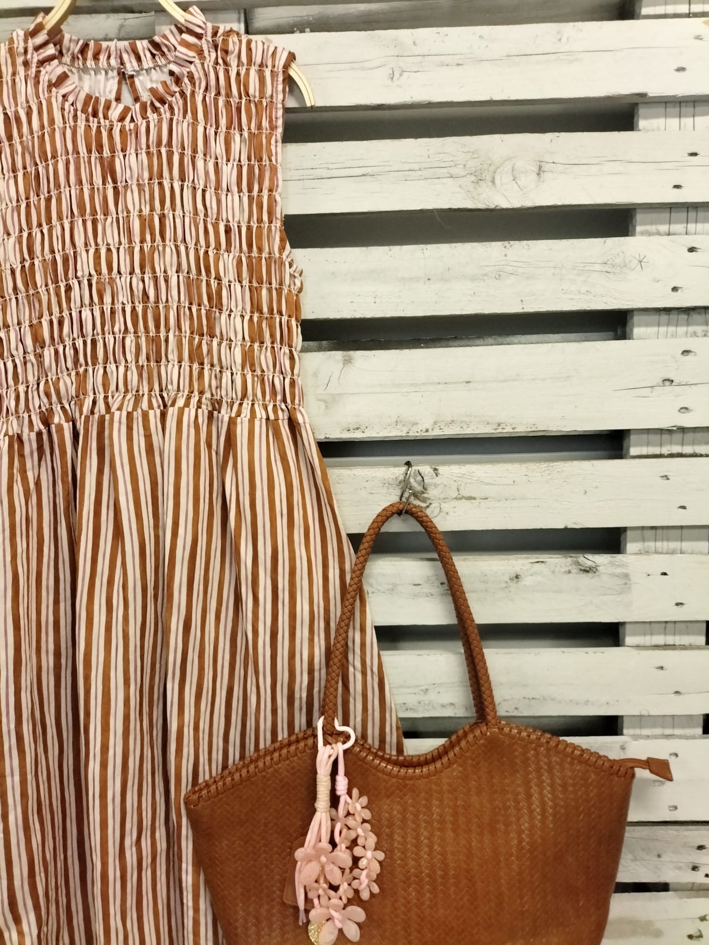 Vestido Fresquito Candice camel