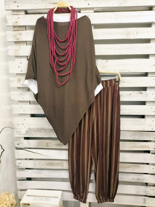 Collar algodón frambuesa