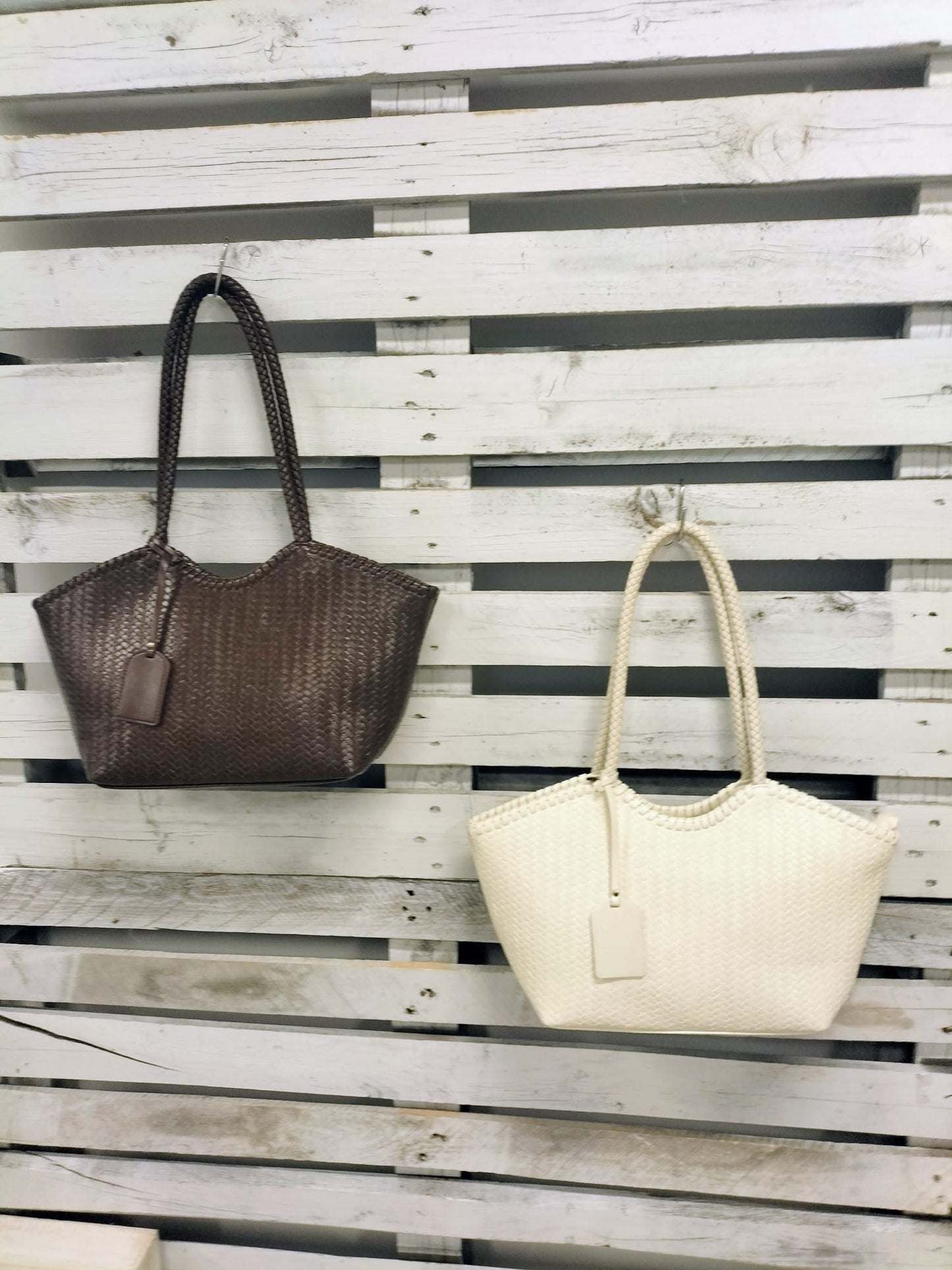 BOLSO ICON MINI EFECTO PIEL Chocolate - botanikamoda