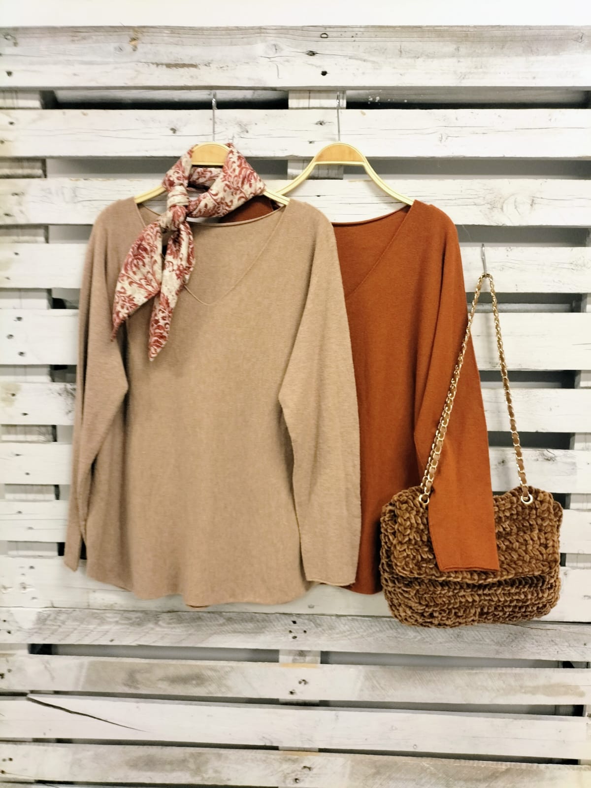 Pañuelo Textura estampado