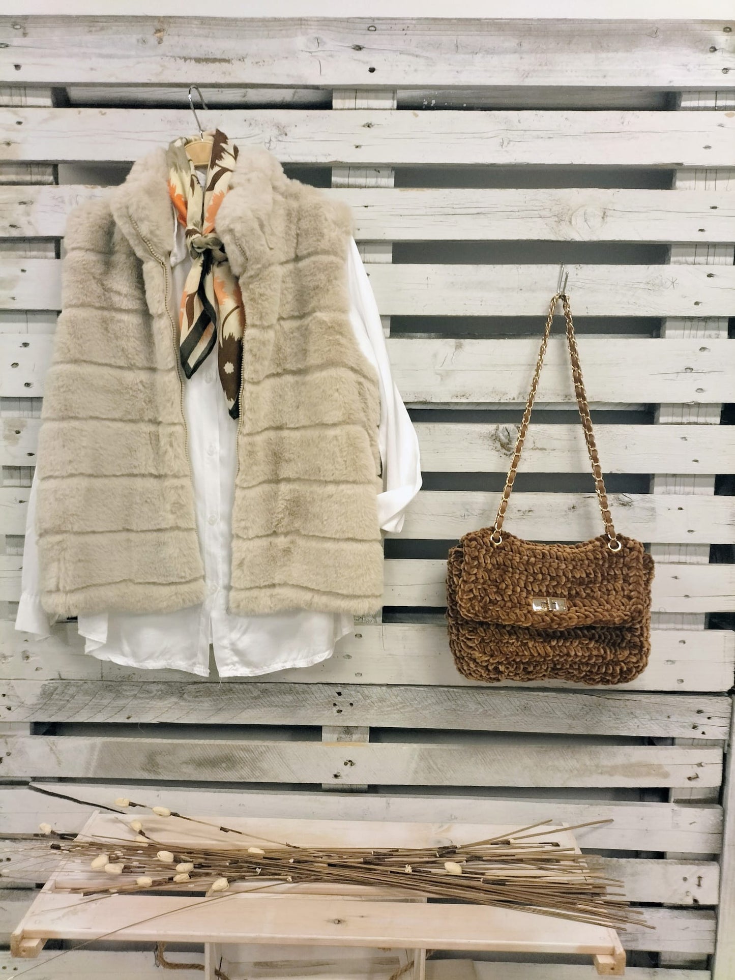 Chaleco pelo sintetico Eliss