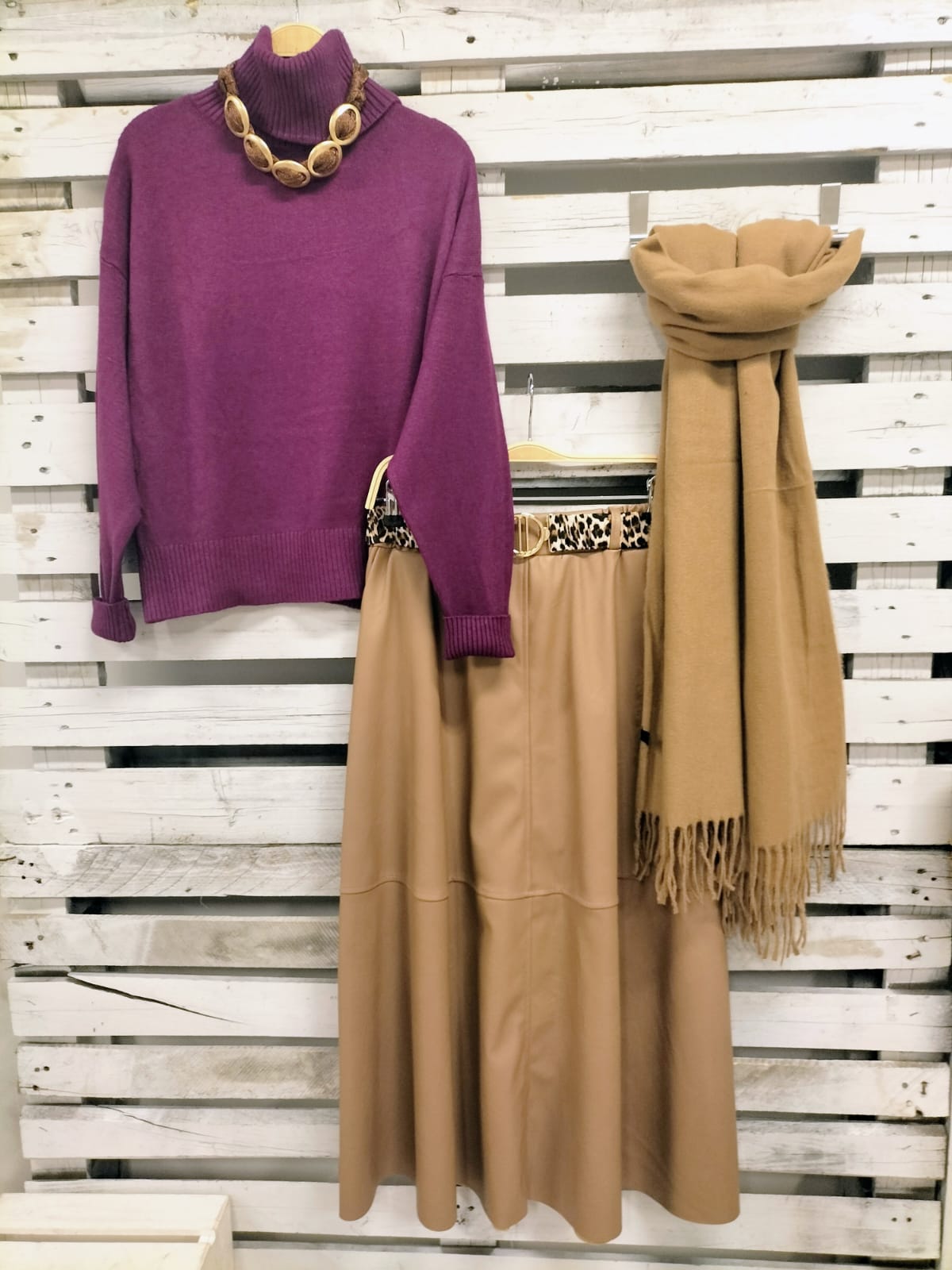 Bufanda suavisima camel - botanikamoda