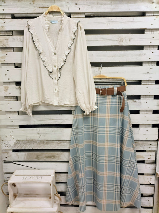 Blusa Mara crudo - botanikamoda