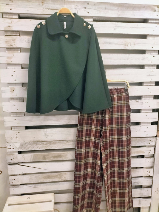 Pantalón cuadros comfy - botanikamoda