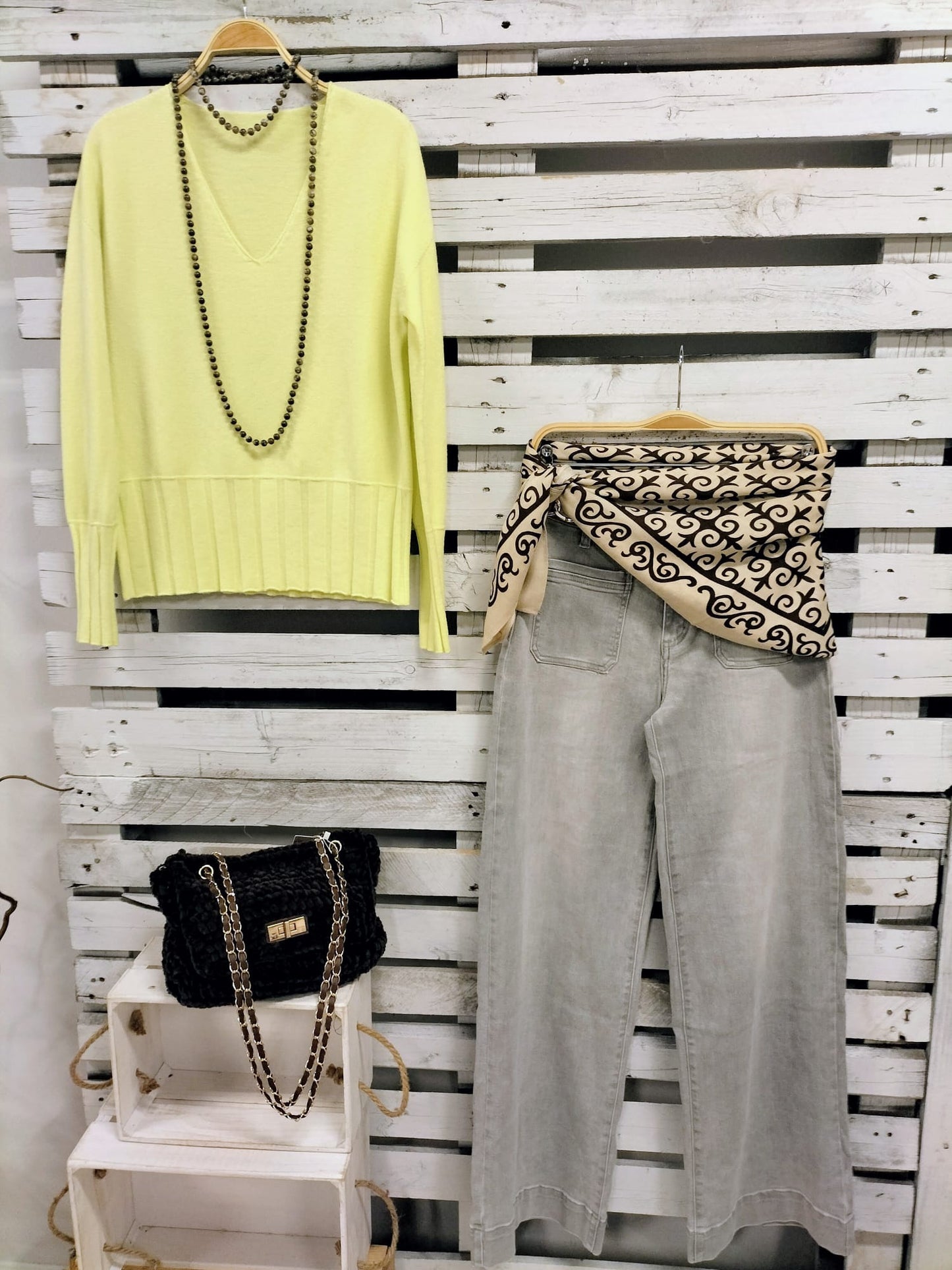 Jersey Soft amarillo limón - botanikamoda