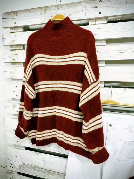 Jersey Color Burdeos