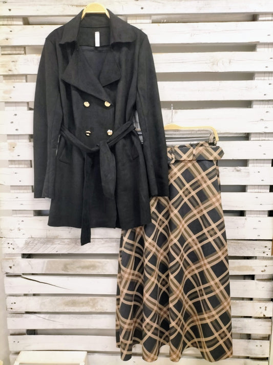 Trench Ante Negro - botanikamoda