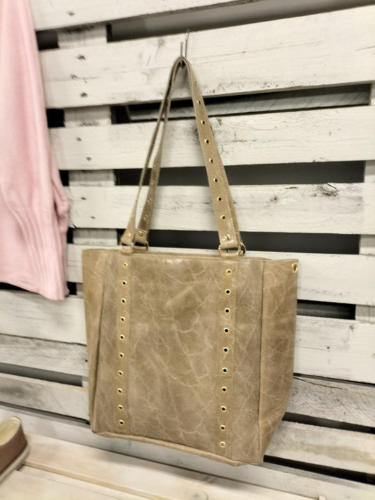 Bolso Piel Ágata Taupe