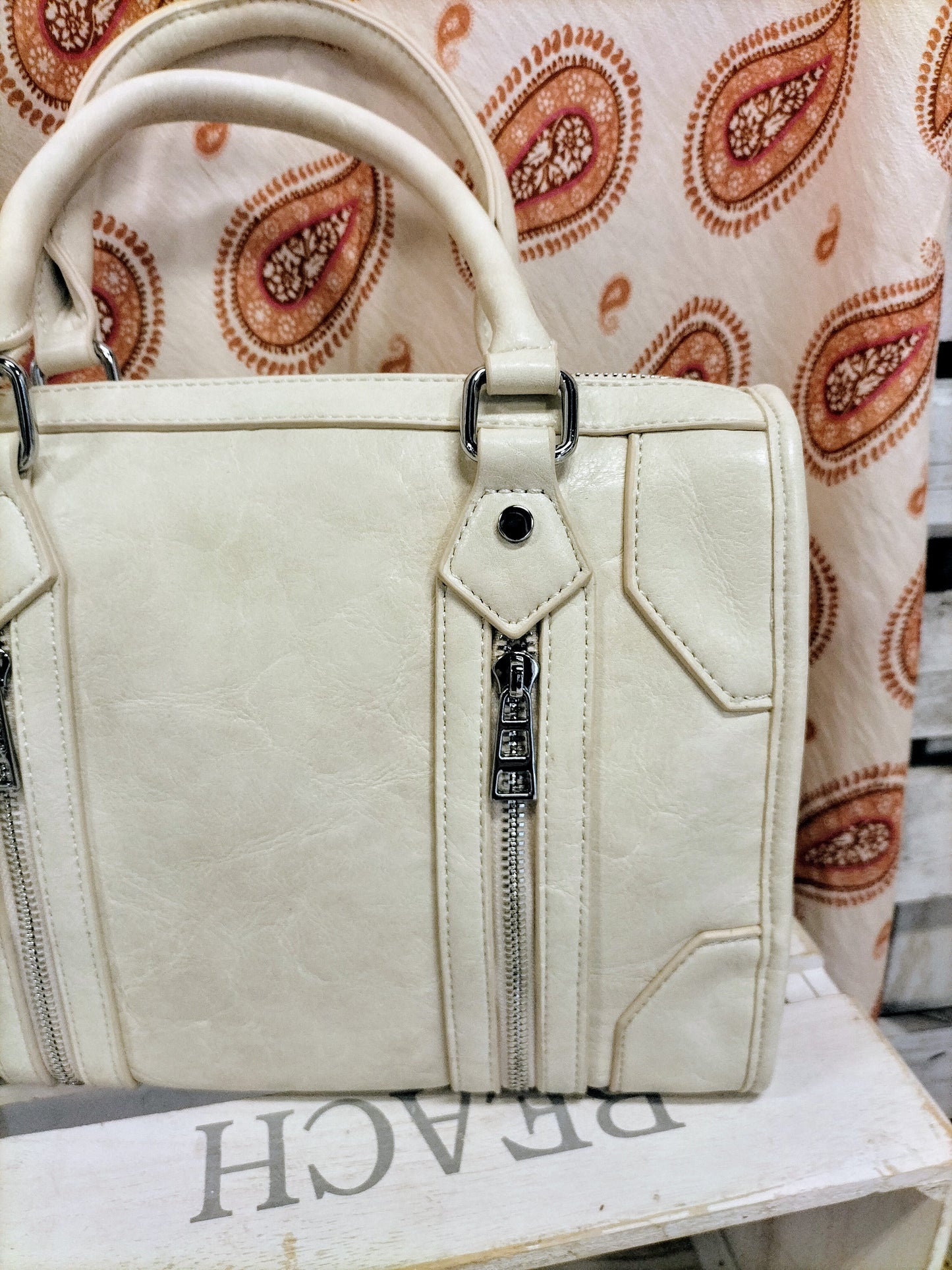 Bolso City efecto piel