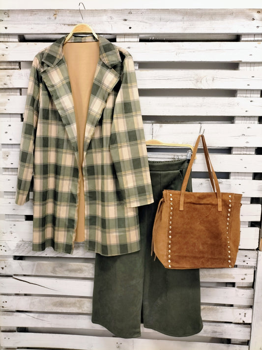 ¡Queda una!Chaqueta ante Bur verdes - botanikamoda