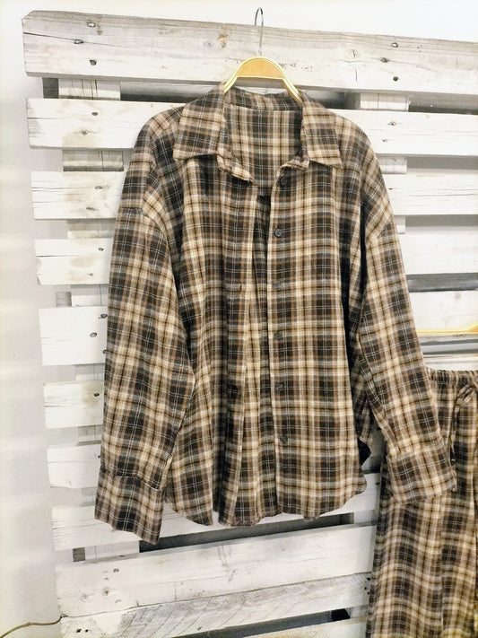 Camisa weekend abrigadita