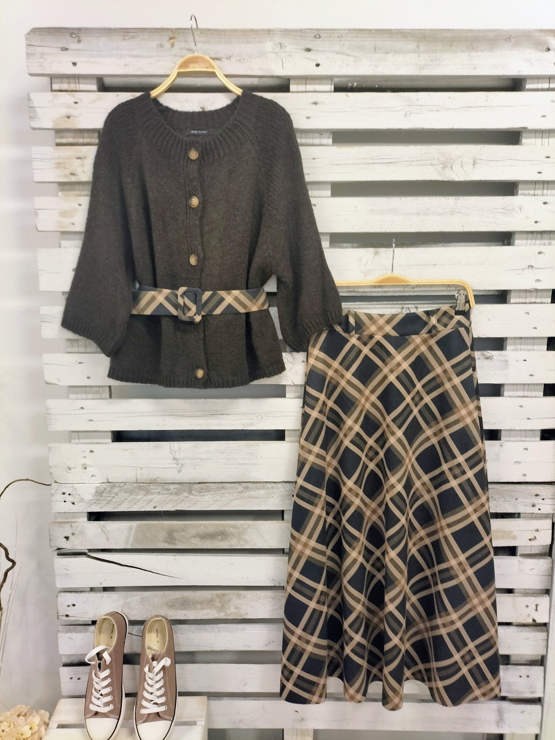 Falda Escocia Ante - botanikamoda