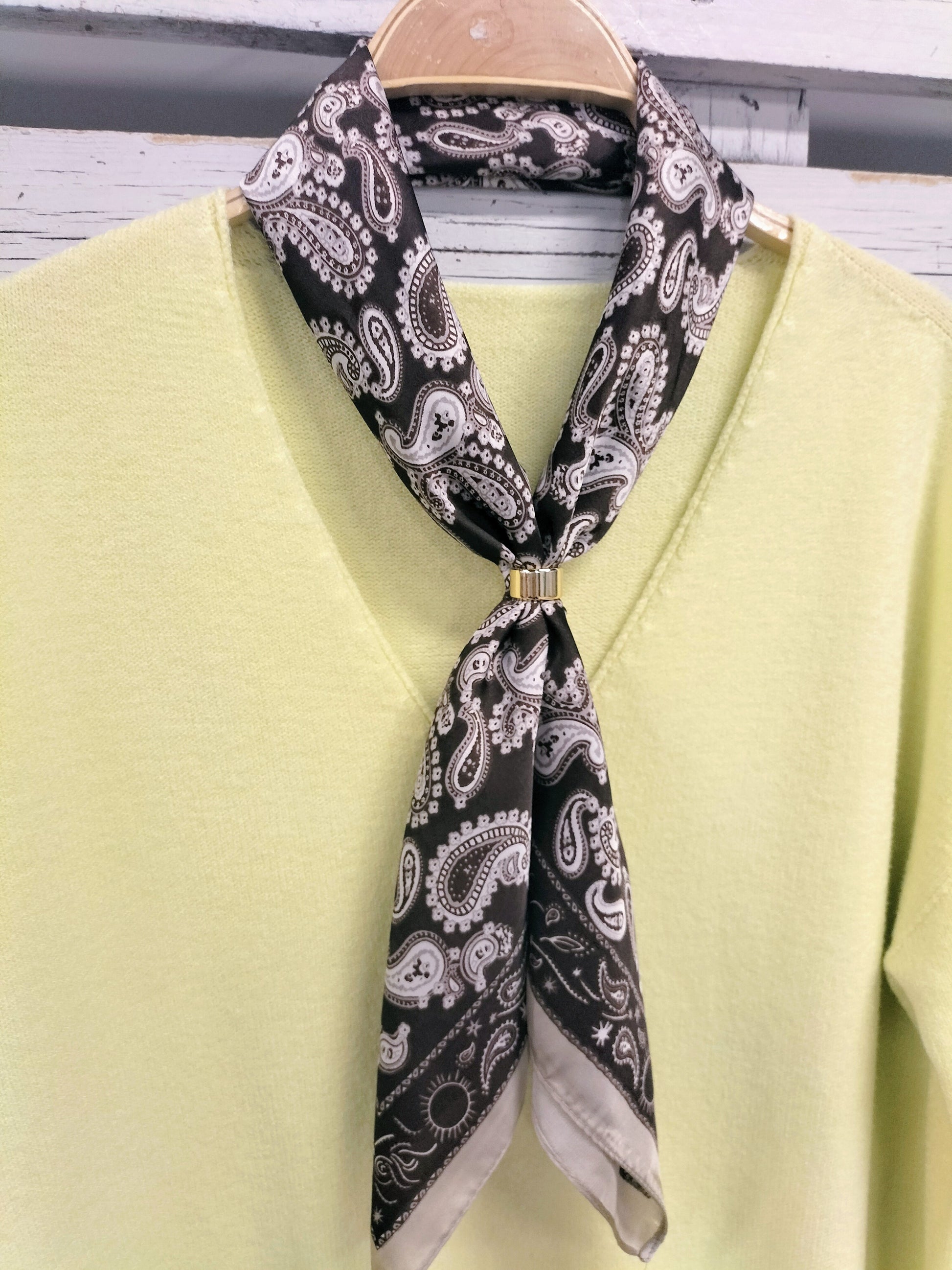 Pañuelito anillo amebas - botanikamoda