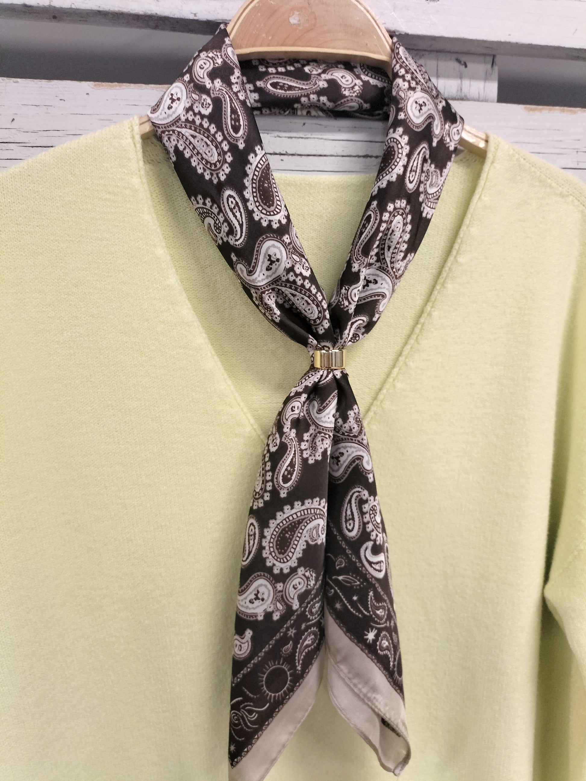 Pañuelito anillo amebas - botanikamoda