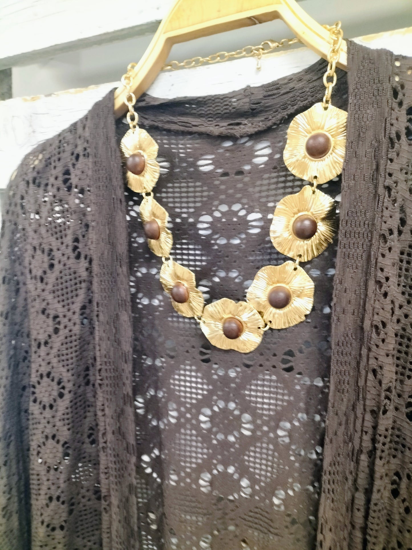 Collar flores Kess - botanikamoda