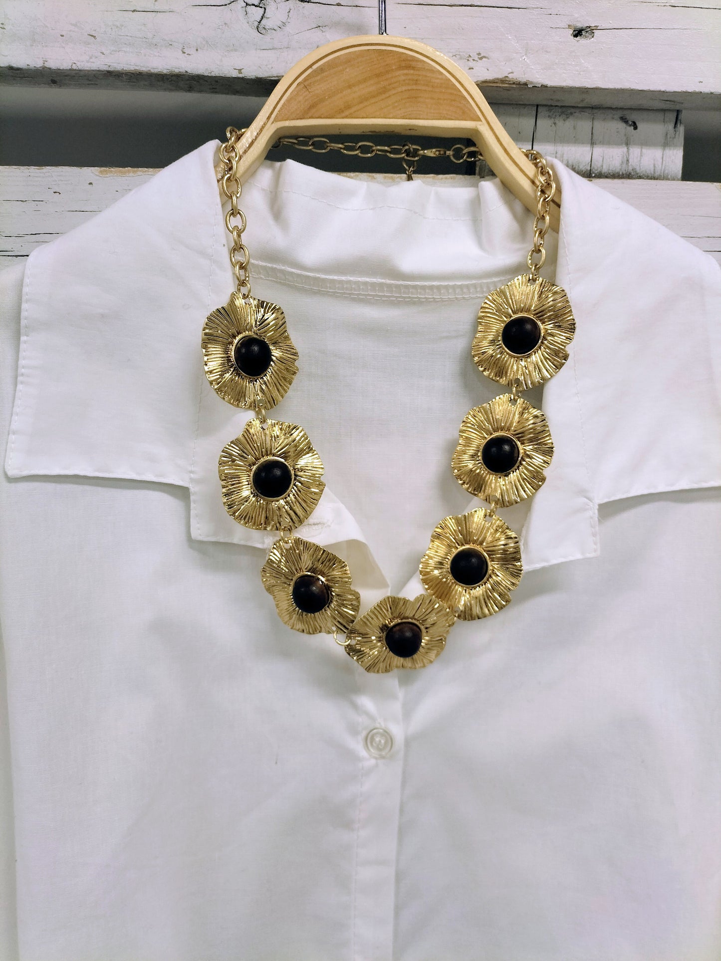 Collar flores Kess - botanikamoda