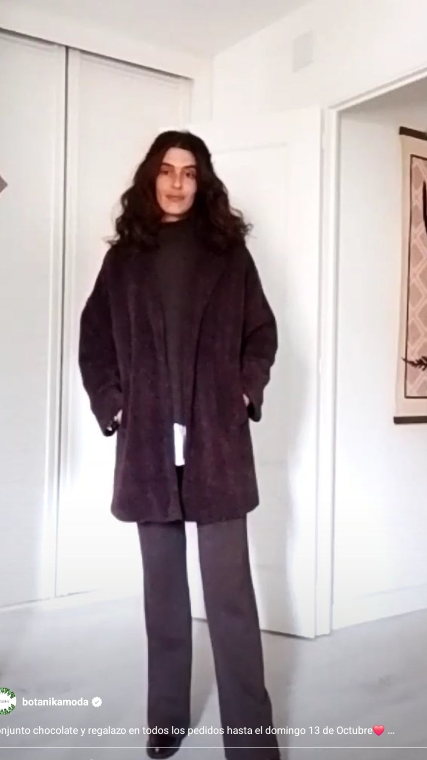 Abrigo  Milano Choco - botanikamoda