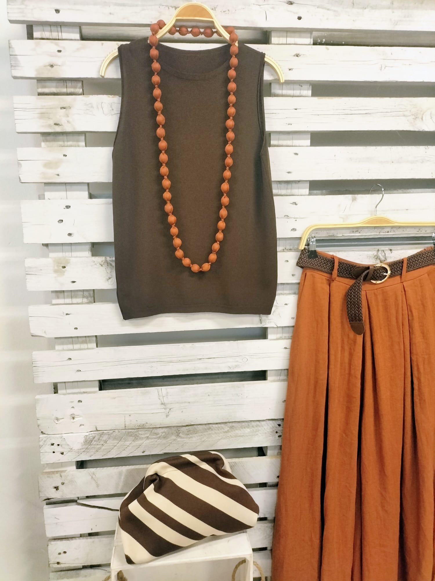 Pantalón  Chic caldero con cinturón trenzado - botanikamoda