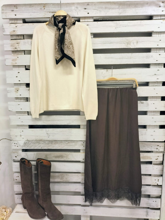 Falda Joya Woman choco