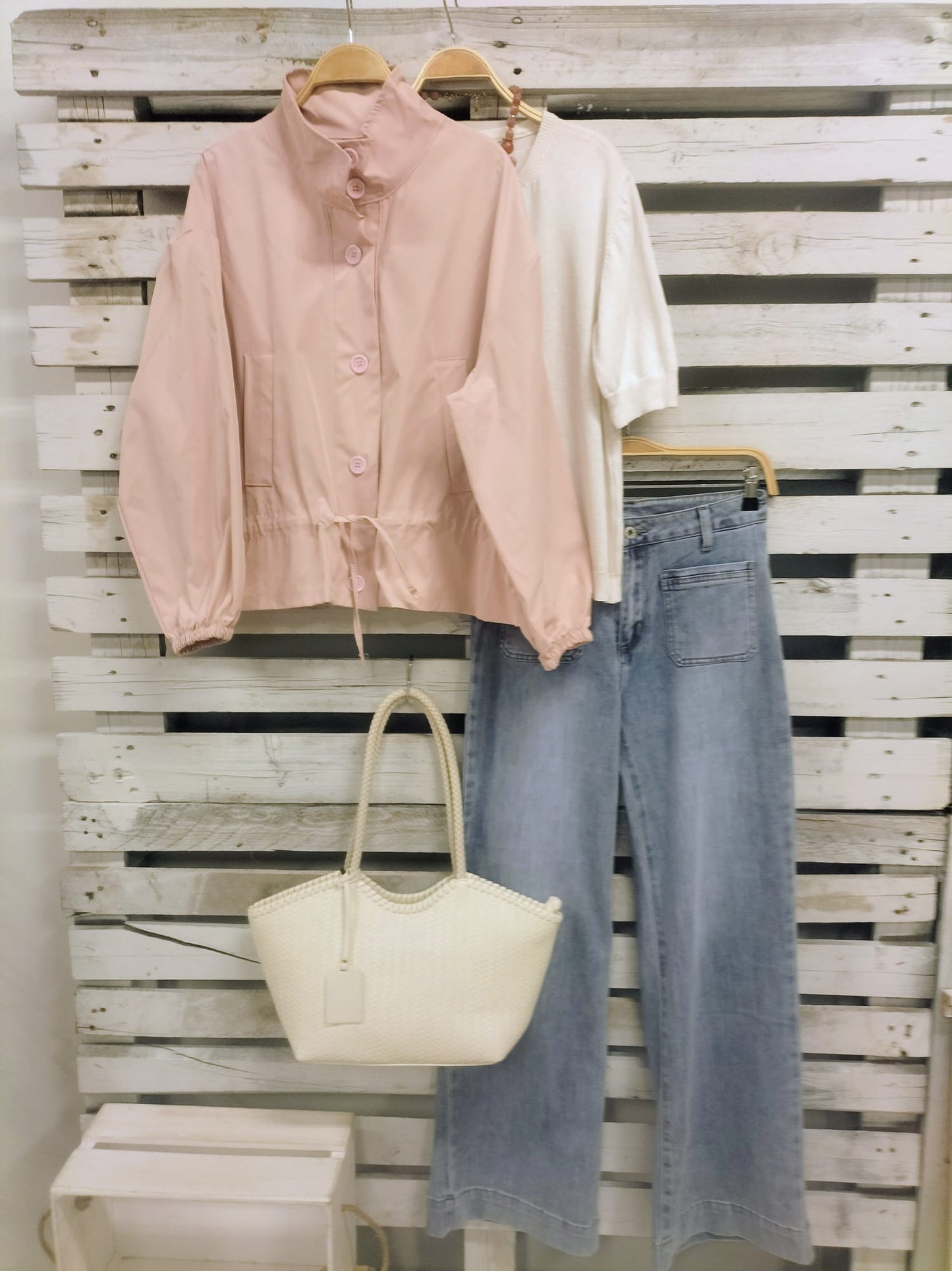 Chaqueta Piluca cruda - botanikamoda