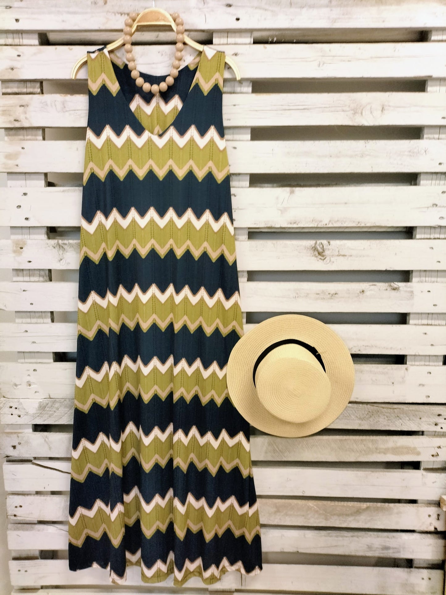 Collar Bolas taupe - botanikamoda