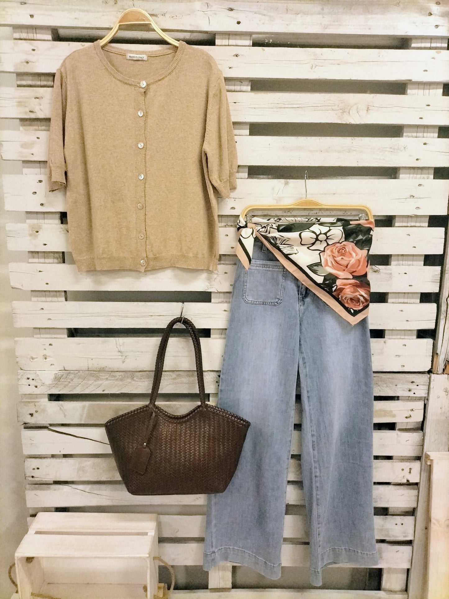 Chaqueta Piluca tostado - botanikamoda