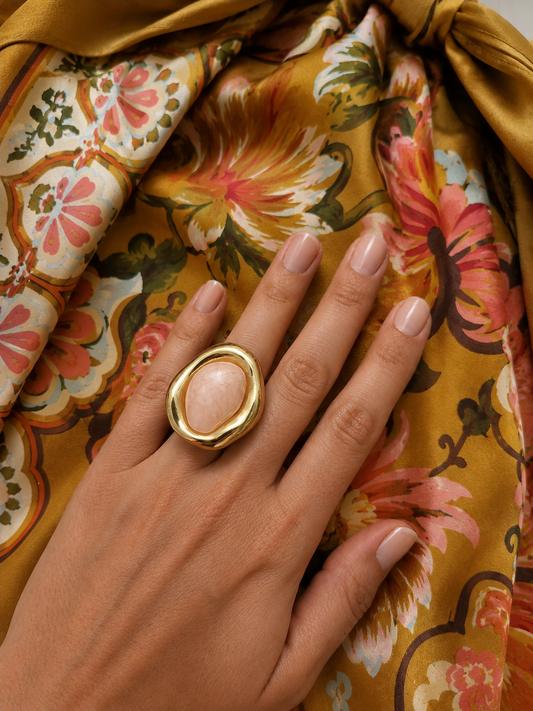 Anillo ajustable nude