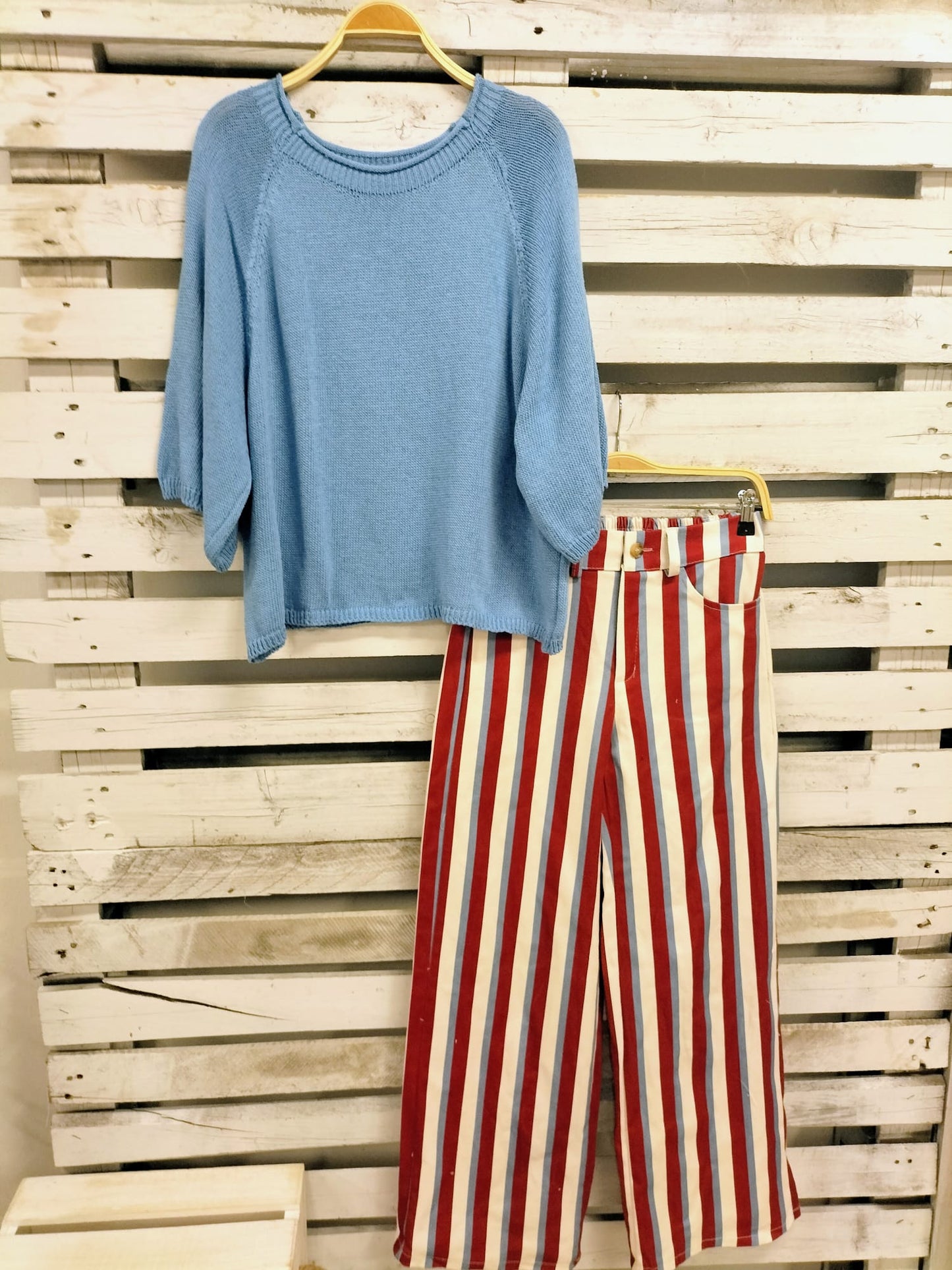 Pantalón Stripes T 36 a 38 - botanikamoda