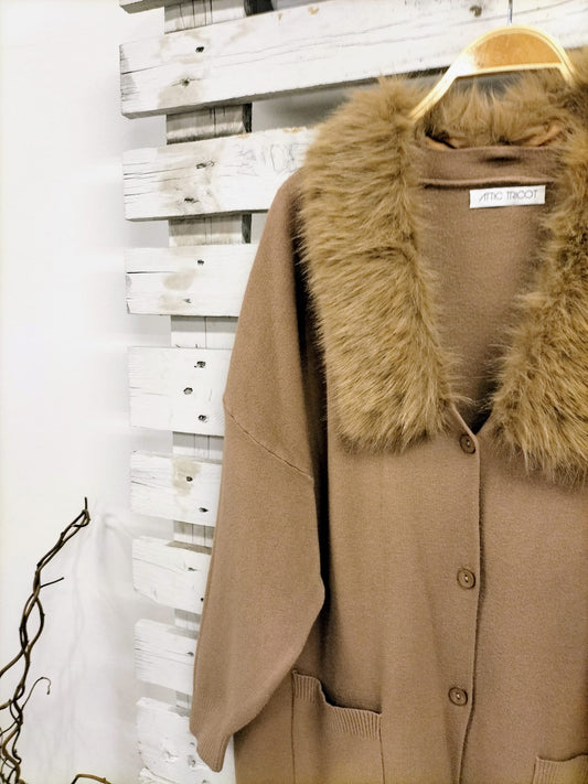 Cardigan Joya cuello desmontable