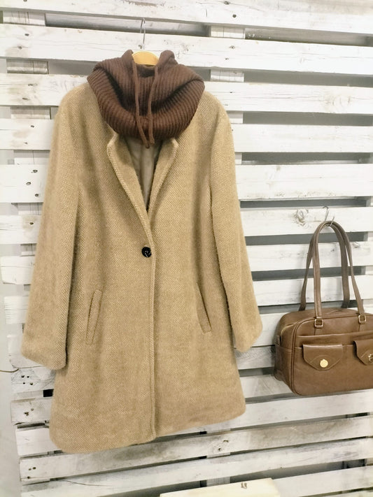 Abrigo  Milano Tostado- Queda 1