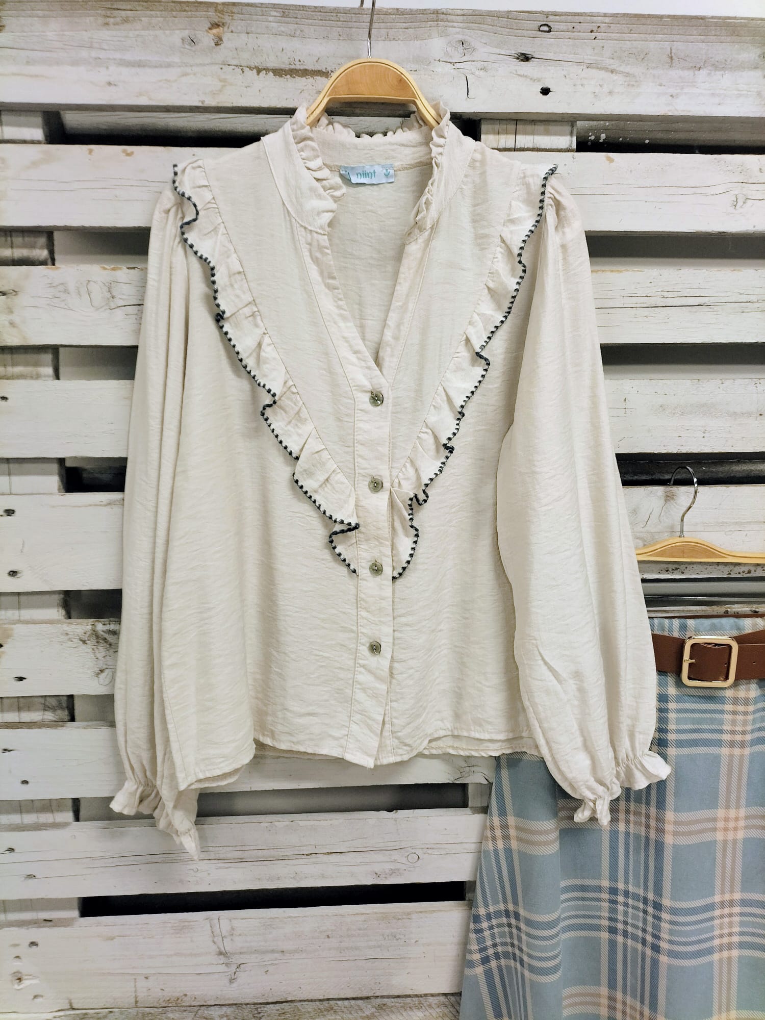 Blusa Mara crudo - botanikamoda