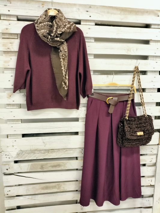Jersey Lady  francesa berenjena