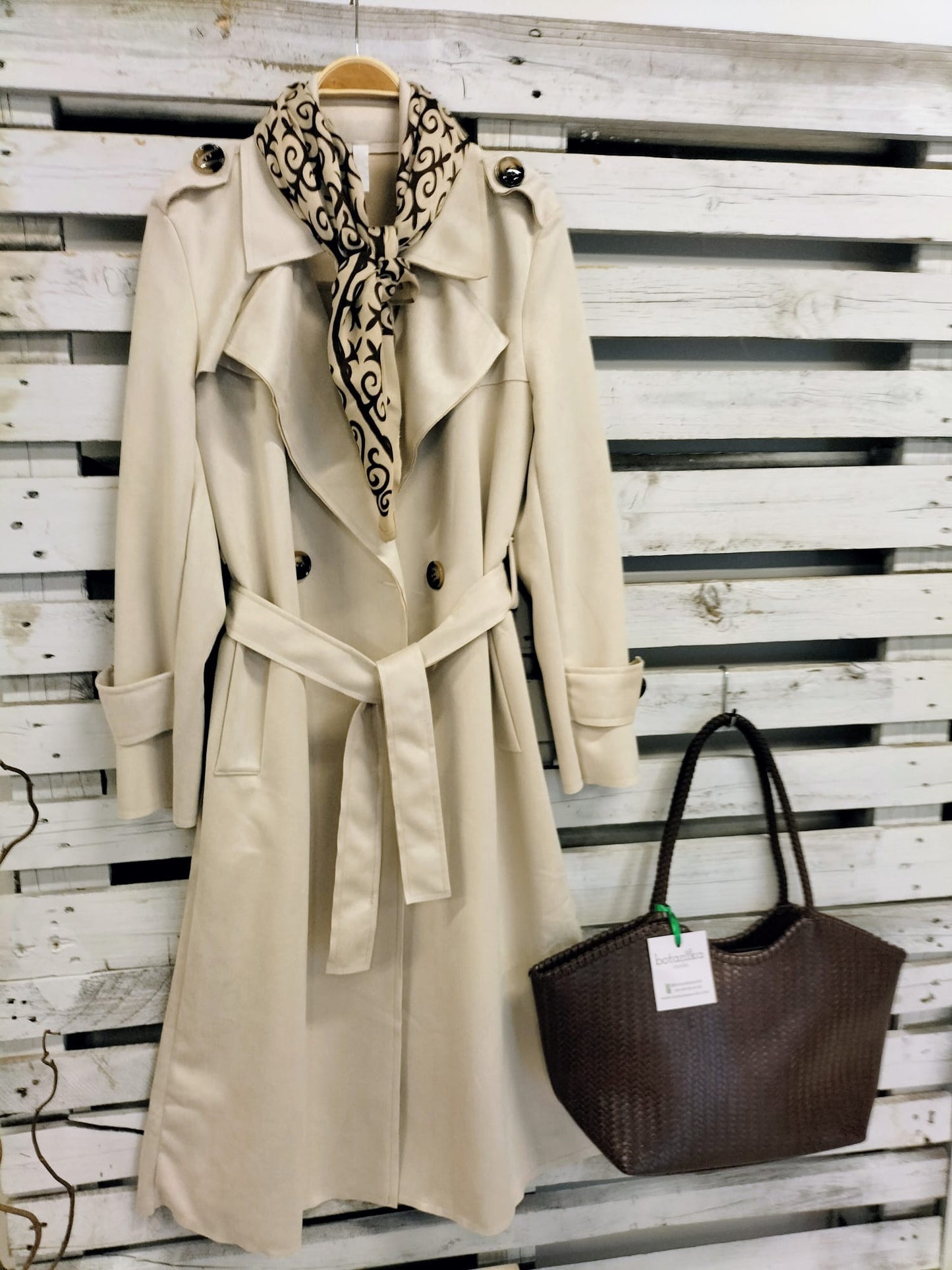 Trench Joya Ante - botanikamoda