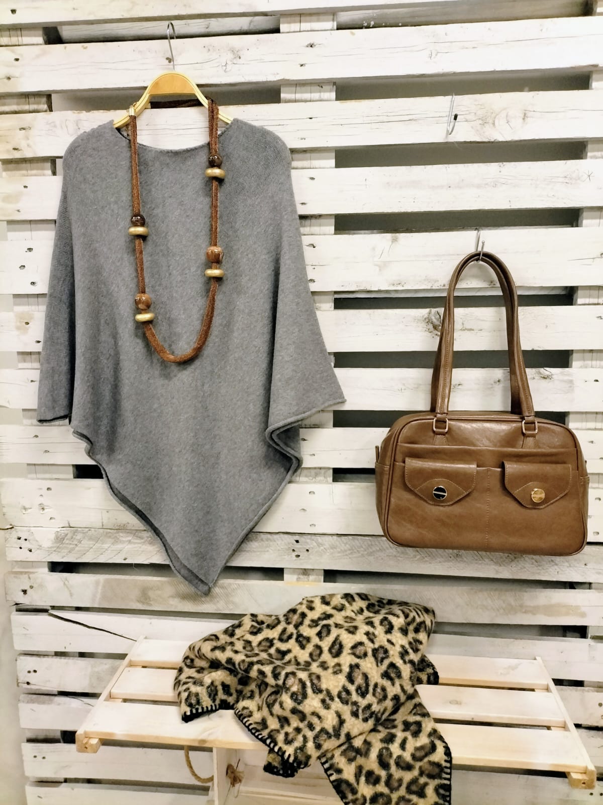 Collar largo Gold&Choco