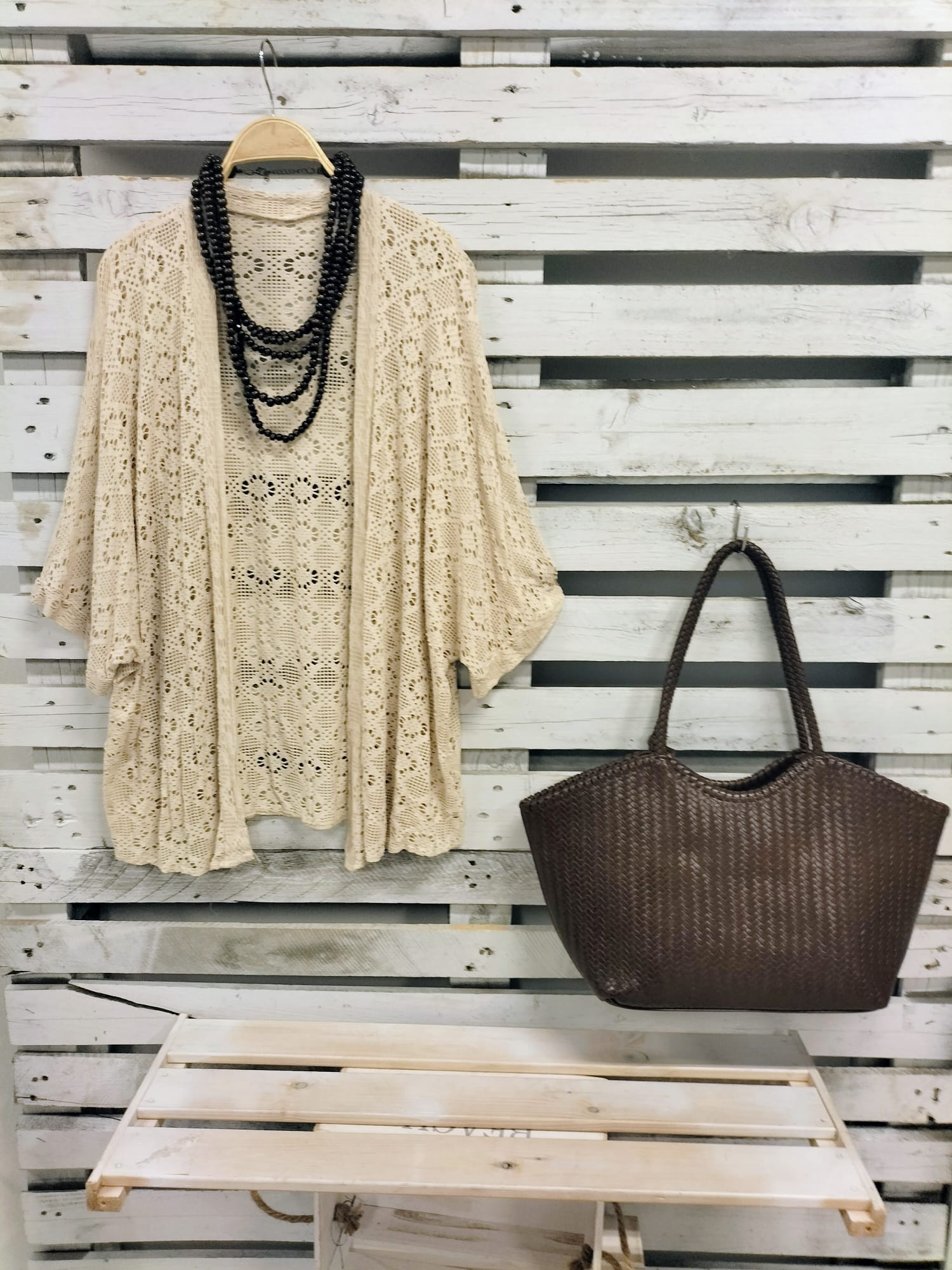 Kimono Icon beige - botanikamoda