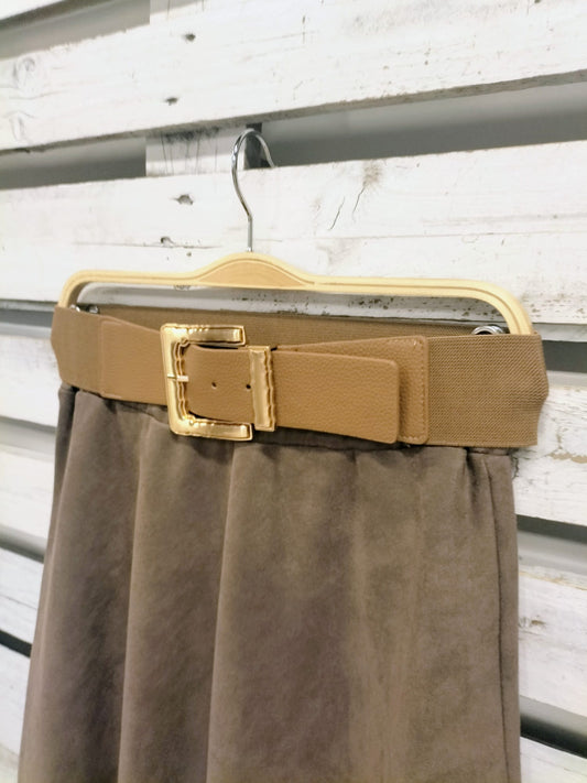 Cinturón Ágata camel