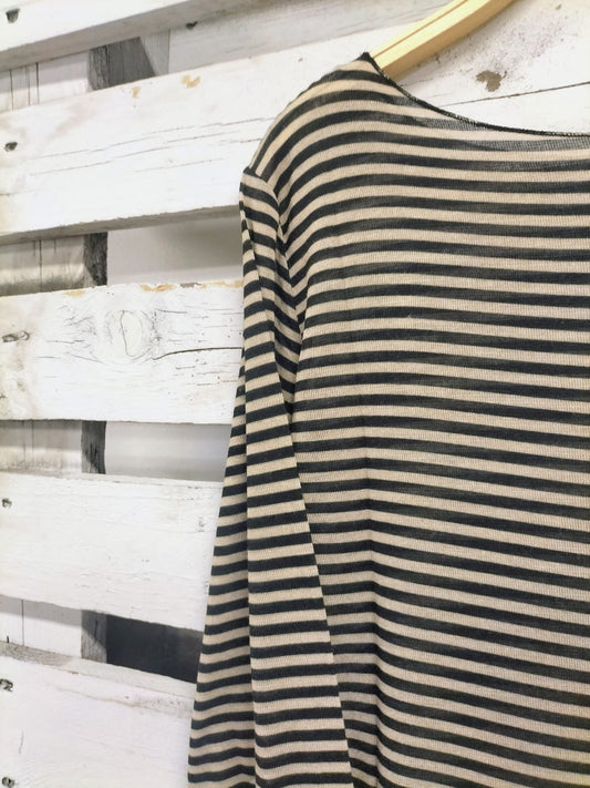 Camiseta Cashmere  manga larga - botanikamoda