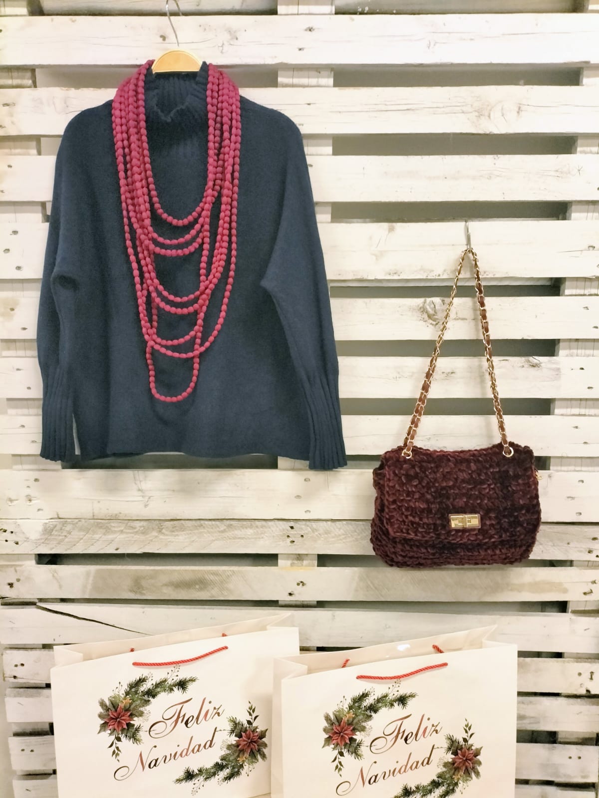 Jersey favorecedor marino