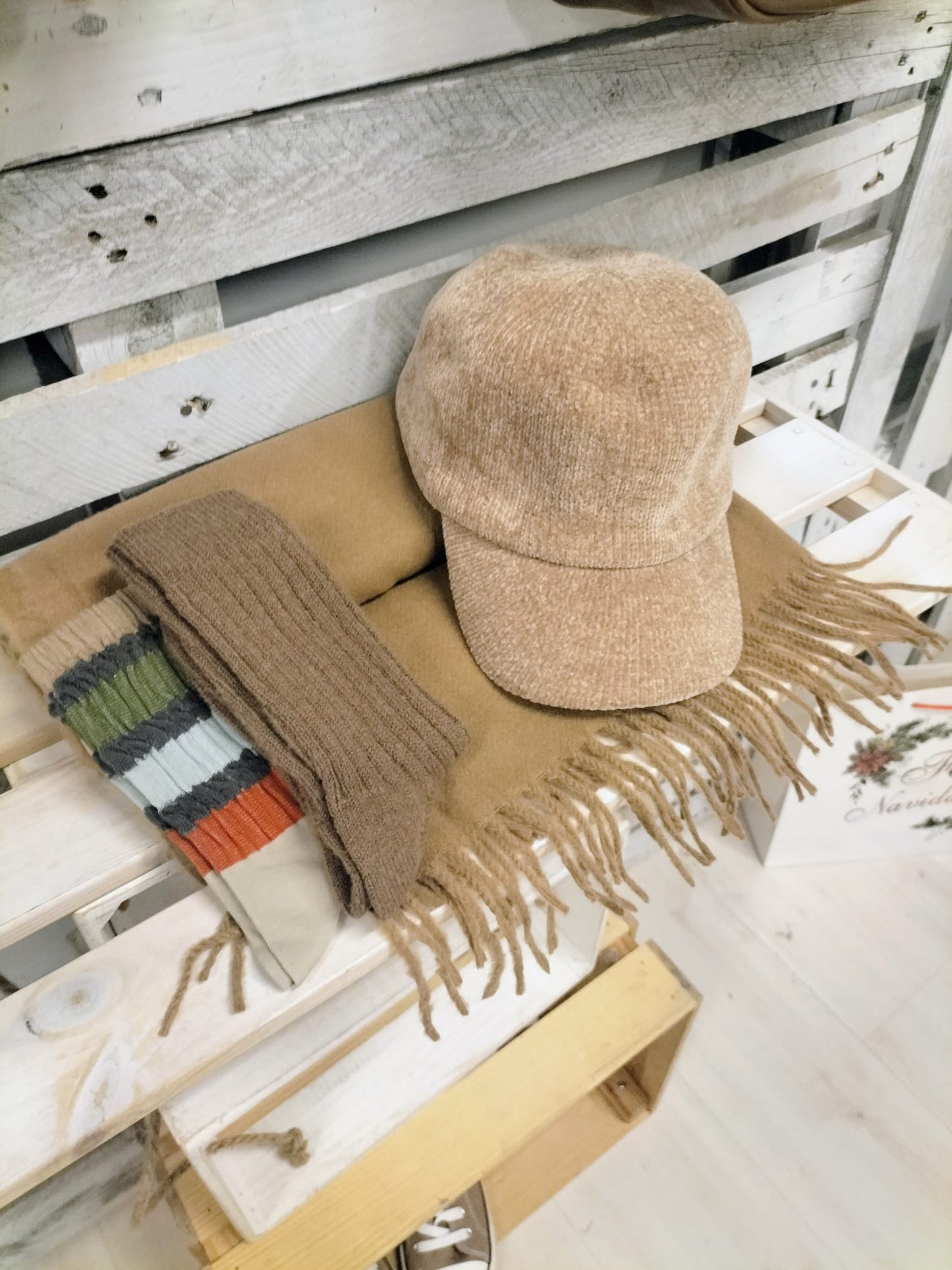 Pack Regalo camel 4 piezas