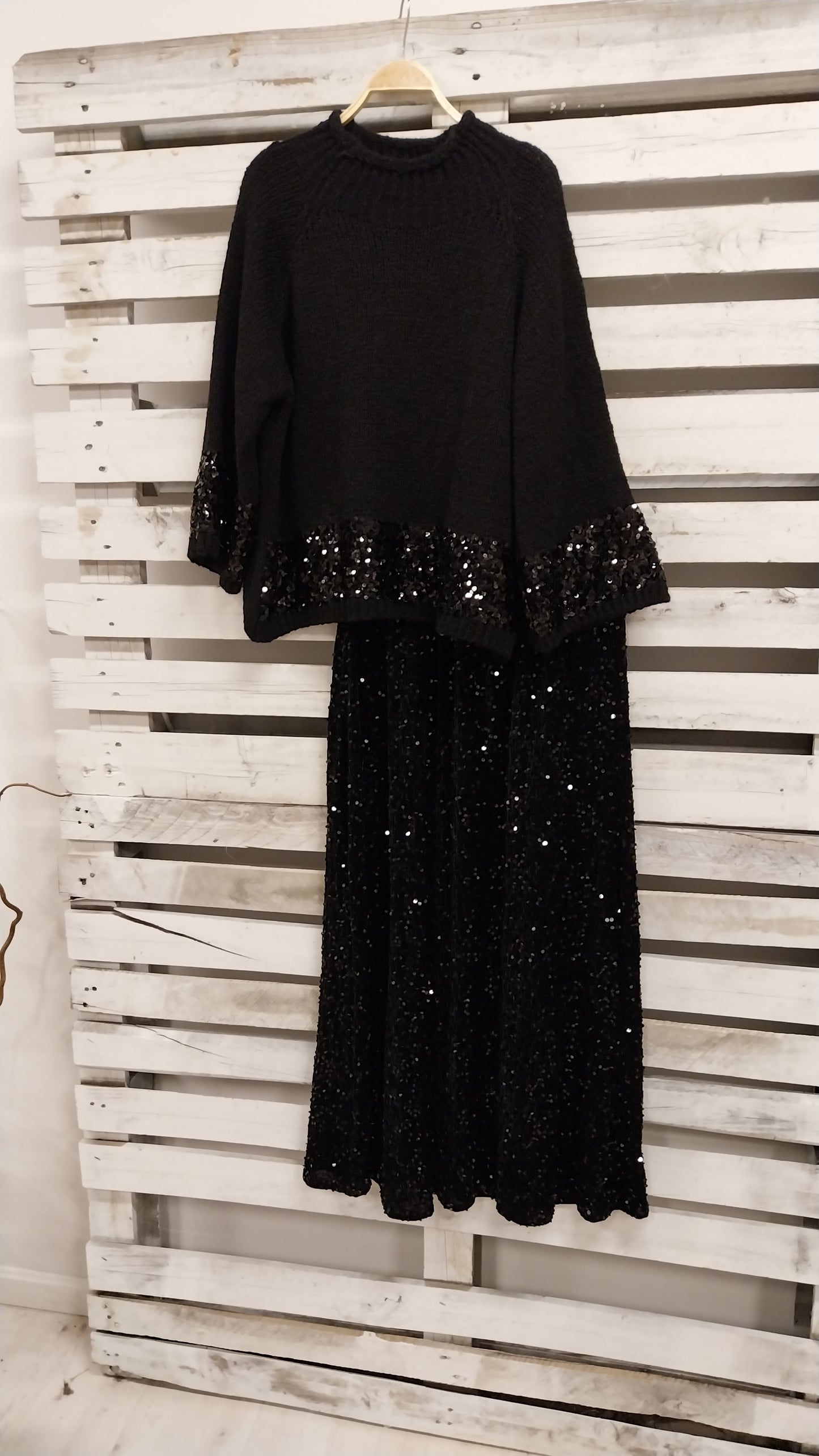 Falda Chic Joya Lentejuelas- Queda una🔥