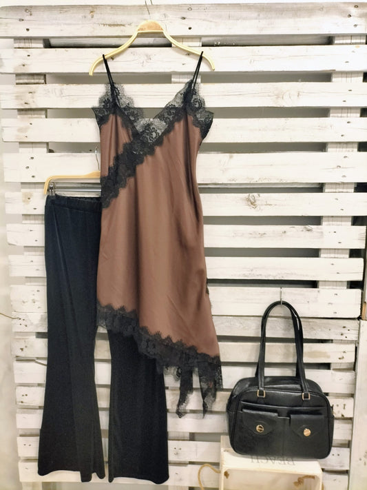 Lencero Joya choco/negro